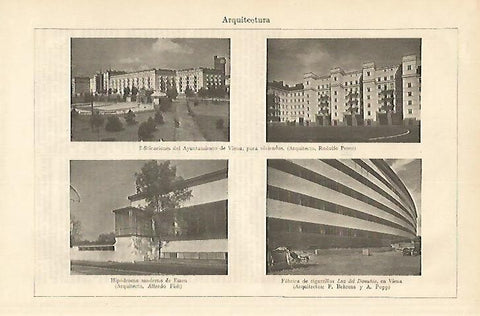 LAMINA DE ESPASA 284: Ejemplos de Arquitectura