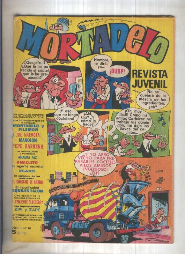 Revista Mortadelo numero 18