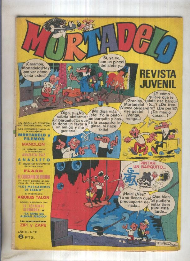 Revista Mortadelo numero 21