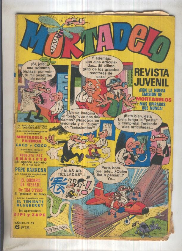 Revista Mortadelo numero 59