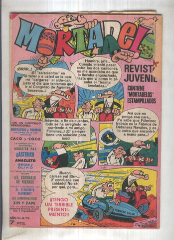 Revista Mortadelo numero 92