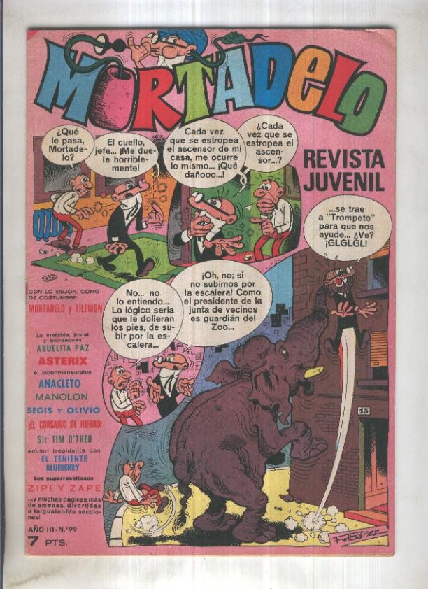 Revista Mortadelo numero 99