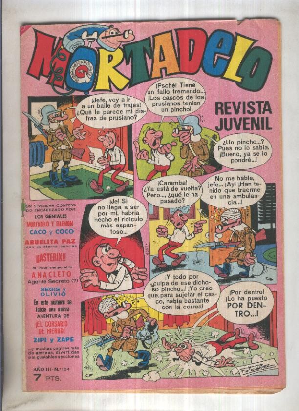 Revista Mortadelo numero 104