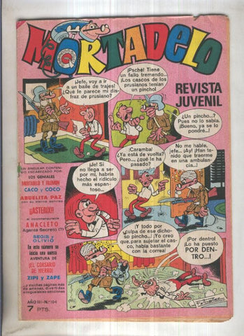Revista Mortadelo numero 104