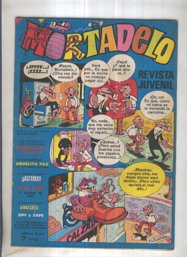 Revista Mortadelo numero 105