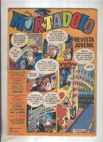 Revista Mortadelo numero 107