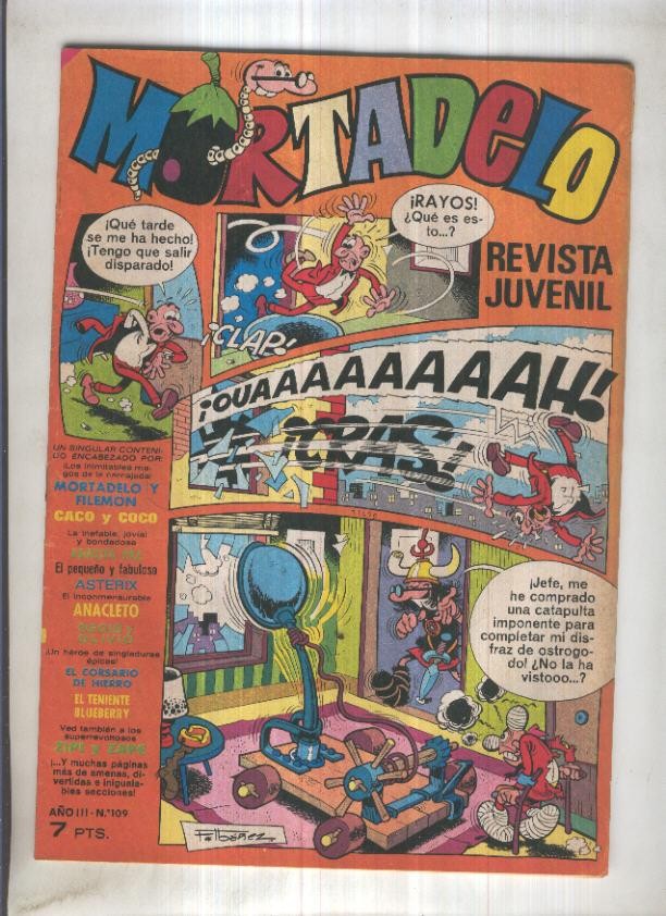 Revista Mortadelo numero 109