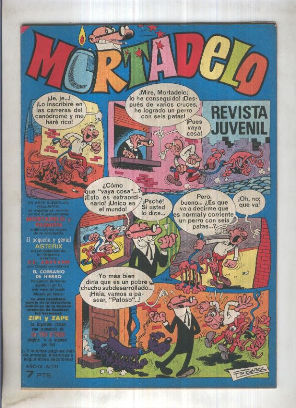 Revista Mortadelo numero 111