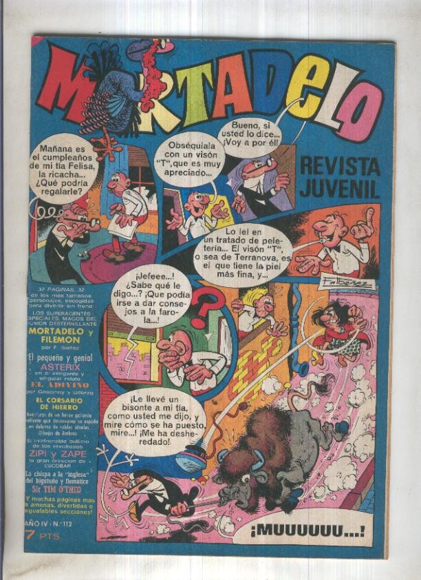 Revista Mortadelo numero 112