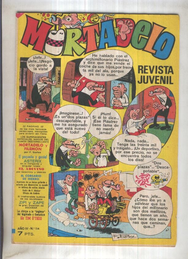 Revista Mortadelo numero 114