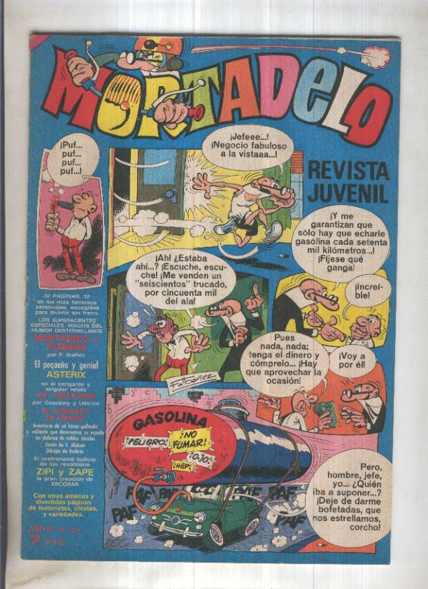 Revista Mortadelo numero 122