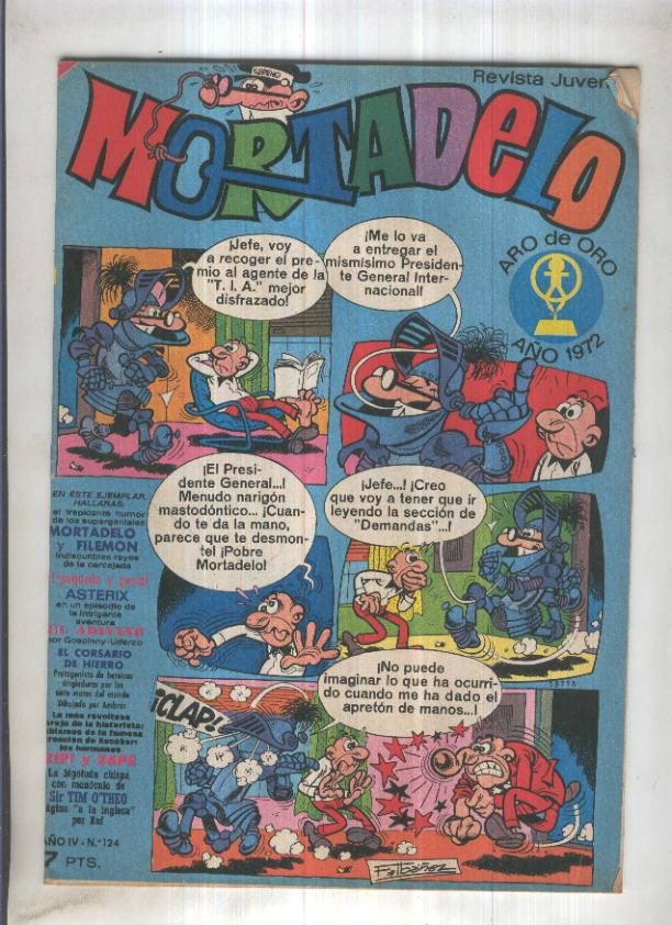 Revista Mortadelo numero 124