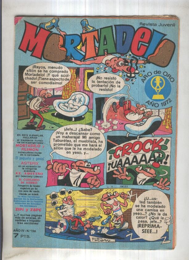 Revista Mortadelo numero 126 (falta pagina 15/18)