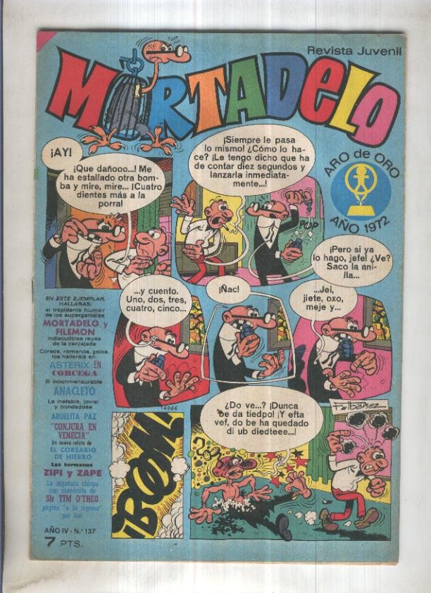 Revista Mortadelo numero 137