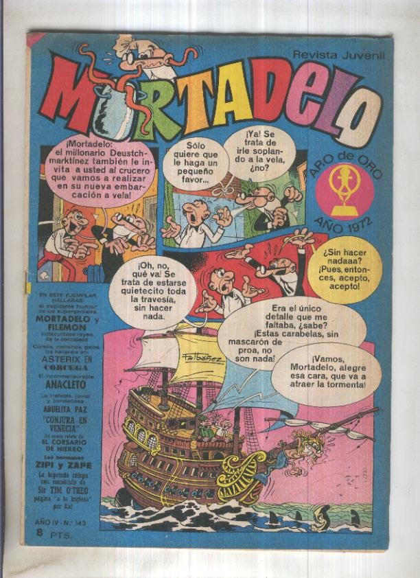 Revista Mortadelo numero 143