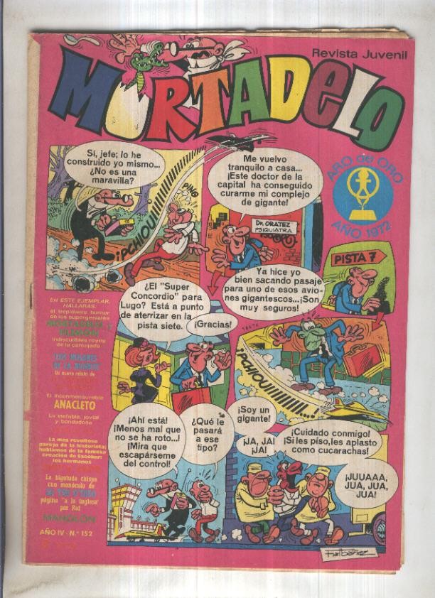 Revista Mortadelo numero 152