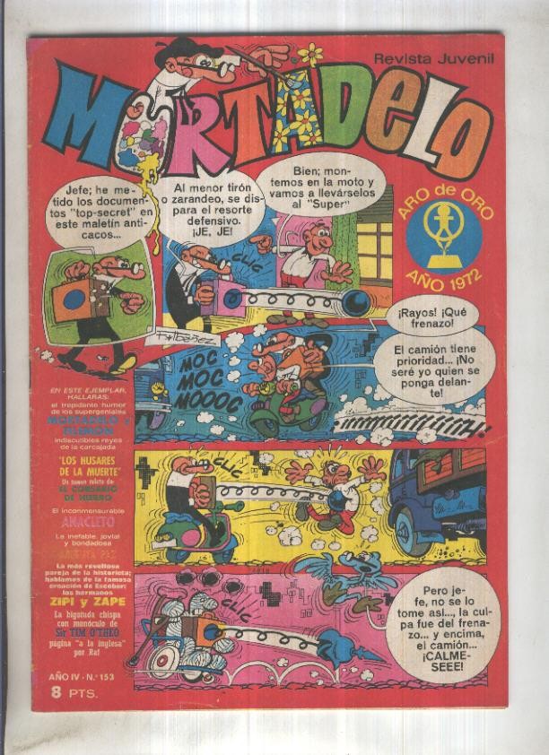 Revista Mortadelo numero 153