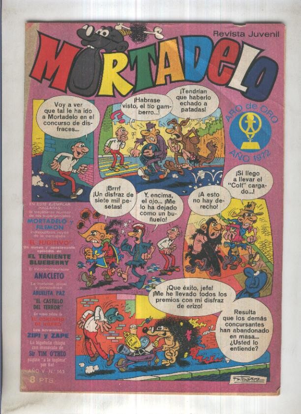 Revista Mortadelo numero 165