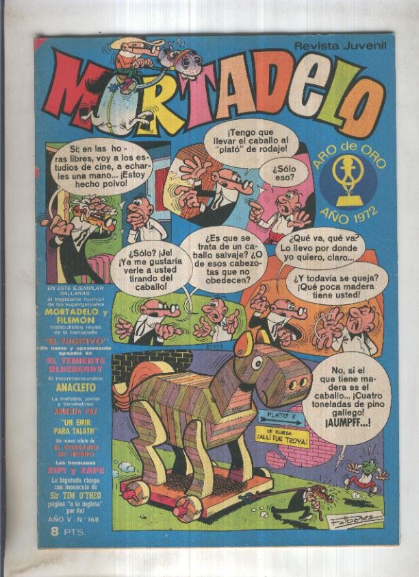 Revista Mortadelo numero 168