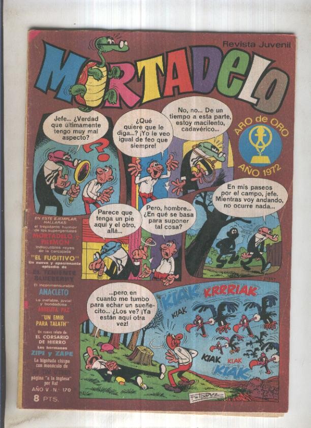 Revista Mortadelo numero 170