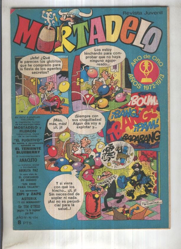 Revista Mortadelo numero 174