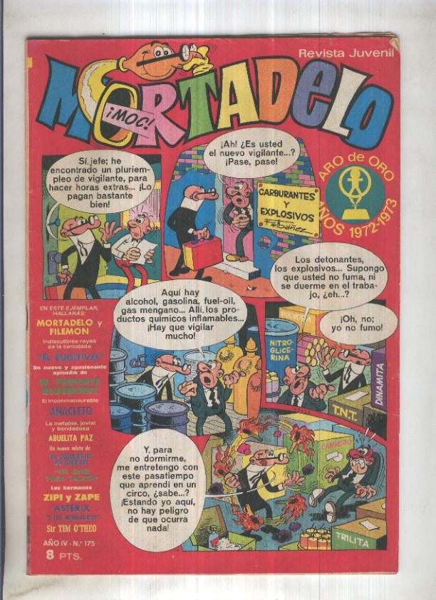 Revista Mortadelo numero 175