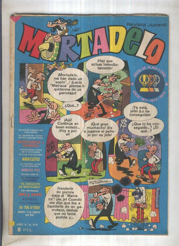 Revista Mortadelo numero 179