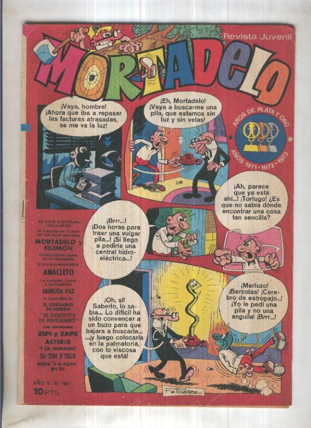 Revista Mortadelo numero 181