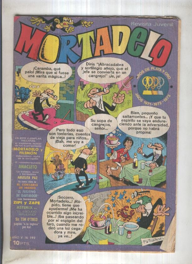 Revista Mortadelo numero 192