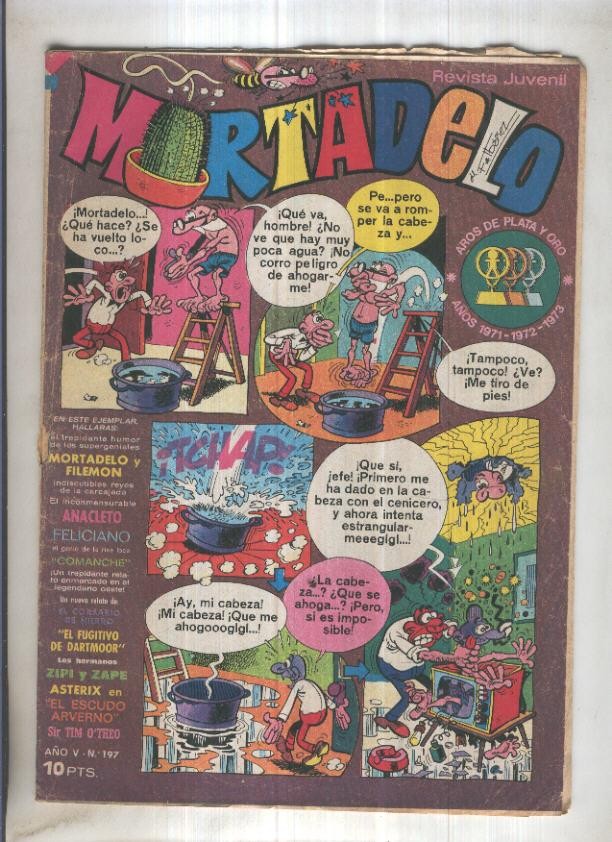Revista Mortadelo numero 197