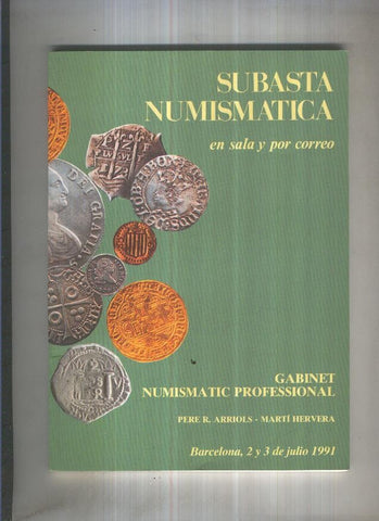 Gabinet Numismatic professional:Subasta Numismatica