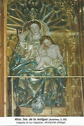 POSTAL 54300: Nuestra Señora de la Antigua (siglo XV). Antequera Malaga