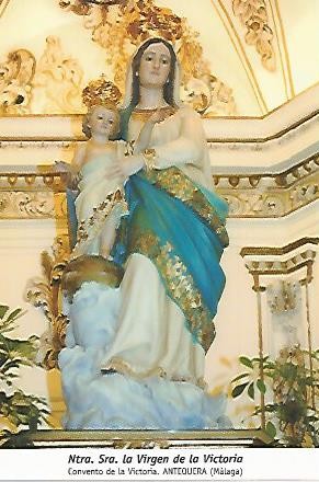 POSTAL 54309: Virgen de la Victoria. Antequera Malaga