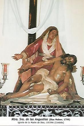 POSTAL 54323: Nuestra Señora de las Angustias (1799). Lucena Cordoba