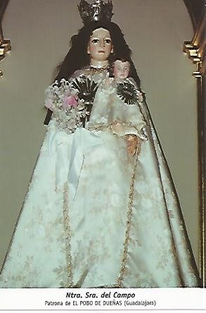 POSTAL 54334: Nuestra Señora del Campo. El Pobo de Dueñas Guadalajara