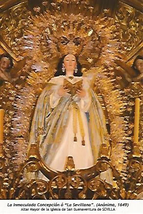 POSTAL 54336: La Immaculada Concepcion o La Sevillana (1649). Sevilla
