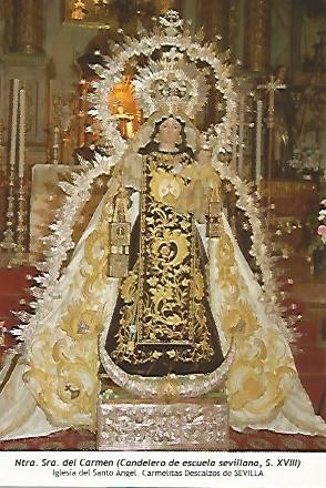 POSTAL 54338: Nuestra Señora del Carmen. Sevilla