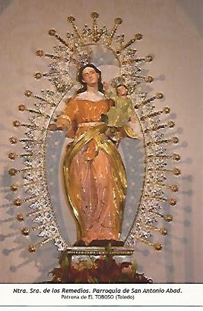 POSTAL 54343: Virgen de los Remedios. El Toboso Toledo