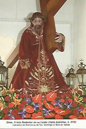 POSTAL 54344: Cristo Redentor en su Caida. Toledo