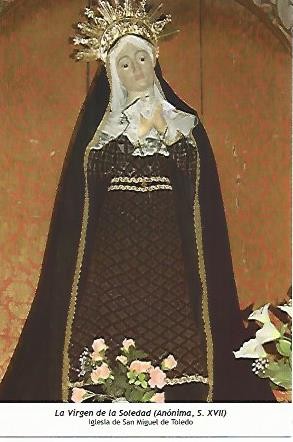 POSTAL 54354: Virgen de la Soledad. Toledo