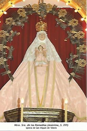 POSTAL 54357: Nuestra Señora de los Remedios (siglo XVI). Toledo
