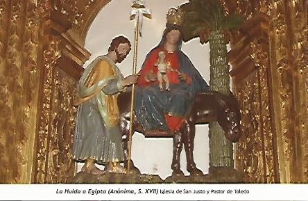 POSTAL 54359: La Huida a Egipto. Toledo