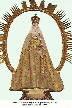 POSTAL 54365: Virgen de la Esperanza (siglo XV). Toledo