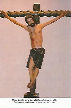 POSTAL 54366: Cristo de la Luz (siglo XIII). Toledo