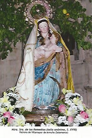 POSTAL 54372: Nuestra Señora de los Remedios. Villamayor de Armuña Salamanca