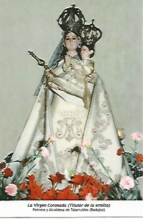 POSTAL 54382: La Virgen Coronada. Talarrubias Badajoz