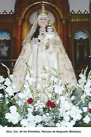POSTAL 54383: Nuestra Señora de los Remedios. Magacela Badajoz