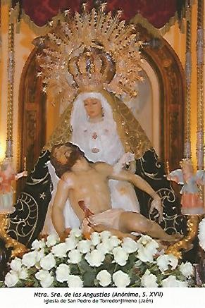 POSTAL 54384: Nuestra Señora de las Angustias (siglo XVII). Jaen