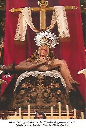 POSTAL 54416: Madre de la Quinta Angustia (siglo XVI). Osuna Sevilla