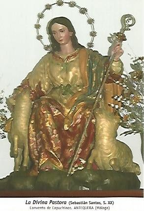 POSTAL 54420: La Divina Pastora. Antequera Malaga
